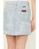 Image #4 - Wrangler Girls' Bandana Print Denim Skirt, Blue, hi-res