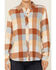 Image #3 - Idyllwind Women's Coppell Plaid Print Long Sleeve Snap Western Shirt, Yellow, hi-res