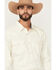 Image #2 - Cody James Men's Rustic Range Tonal Striped Long Sleeve Snap Western Shirt, Cream, hi-res