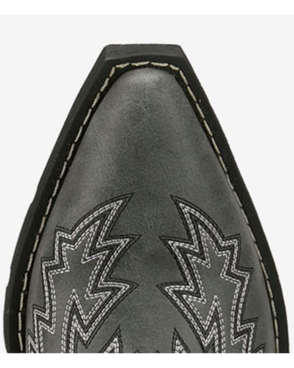 Image #6 - Justin Women's Paloma Western Boots - Snip Toe, Grey, hi-res