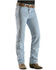 Image #2 - Wrangler Men's 936 Cowboy Cut Slim Fit Prewashed Jeans, Bleach Indigo, hi-res