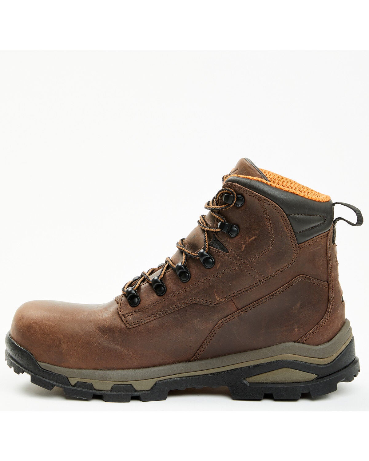 Image #3 - Hawx Men's 6Enforcer Pro Work Boots - Composite Toe, Brown, hi-res