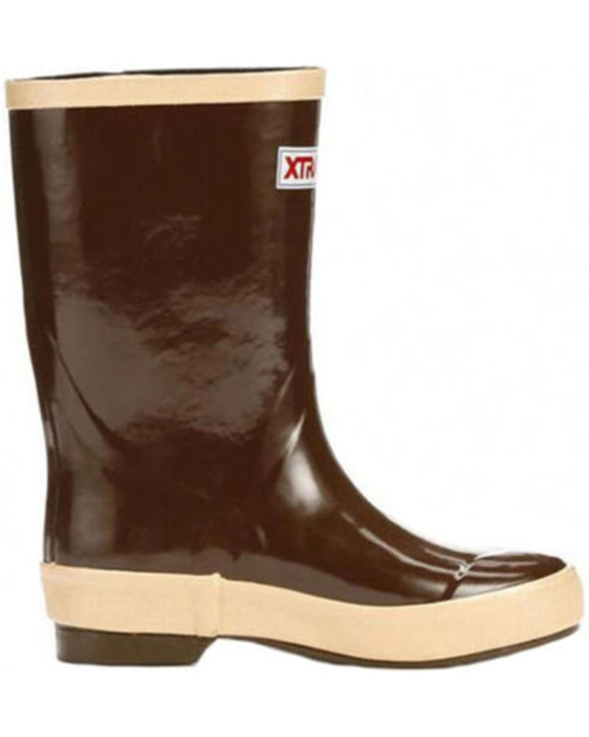 Image #2 - Xtratuf Little Boys' 8" Legacy Boots - Round Toe, Brown, hi-res