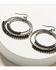 Image #2 - Shyanne Women's Pewter Enchanted Forest Double Circle Earrings, Pewter, hi-res