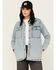 Image #1 - Dovetail Workwear Women's Oahe Work Jacket, Medium Wash, hi-res