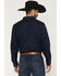 Image #4 - RANK 45&reg; Men's Electric Desert Border Print Long Sleeve Snap Stretch Western Shirt, Natural, hi-res