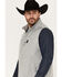 Image #2 - RANK 45® Men's Hadwick Softshell Vest - Big & Tall, Grey, hi-res
