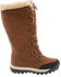 Image #2 - Bearpaw Women's Isabella 12" Waterproof Lace-Up Boots - Round Toe, Brown, hi-res