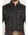 Image #3 - Cowboy Hardware Men's Hombre Skull Long Sleeve Snap Stretch Western Shirt, Black, hi-res