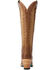 Image #5 - Lane Women's Jentry Knee High Western Boots - Round Toe, Brown, hi-res