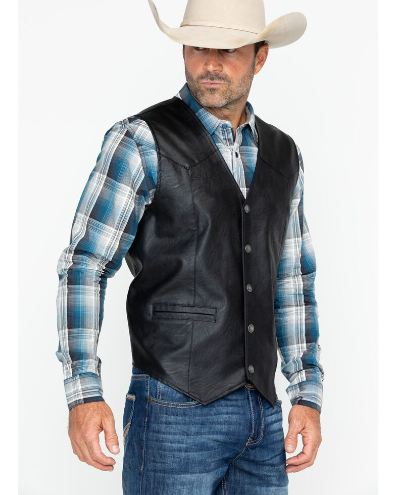 Cody James Men's Black Deadwood Vest - Country Outfitter