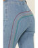 Image #4 - Lee Women's Light Wash High Rise Rainbow Super Flare Jeans, Blue, hi-res