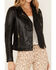 Image #2 - Mauritius Women's Love and Peace Amsterdam Leather Jacket, , hi-res