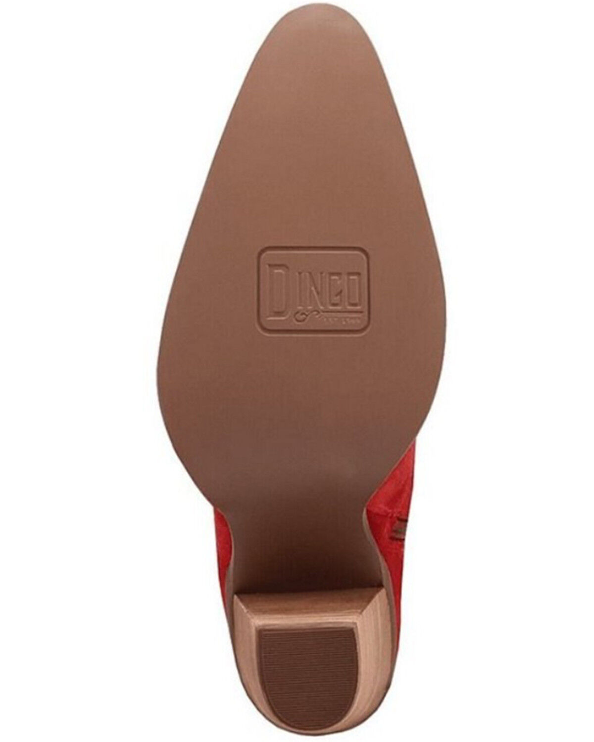 Image #7 - Dingo Women's Primadonna Tall Western Boots - Snip Toe, Red, hi-res