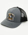 Image #1 - Rock & Roll Denim Men's Dale Brisby Ball Cap, Charcoal, hi-res