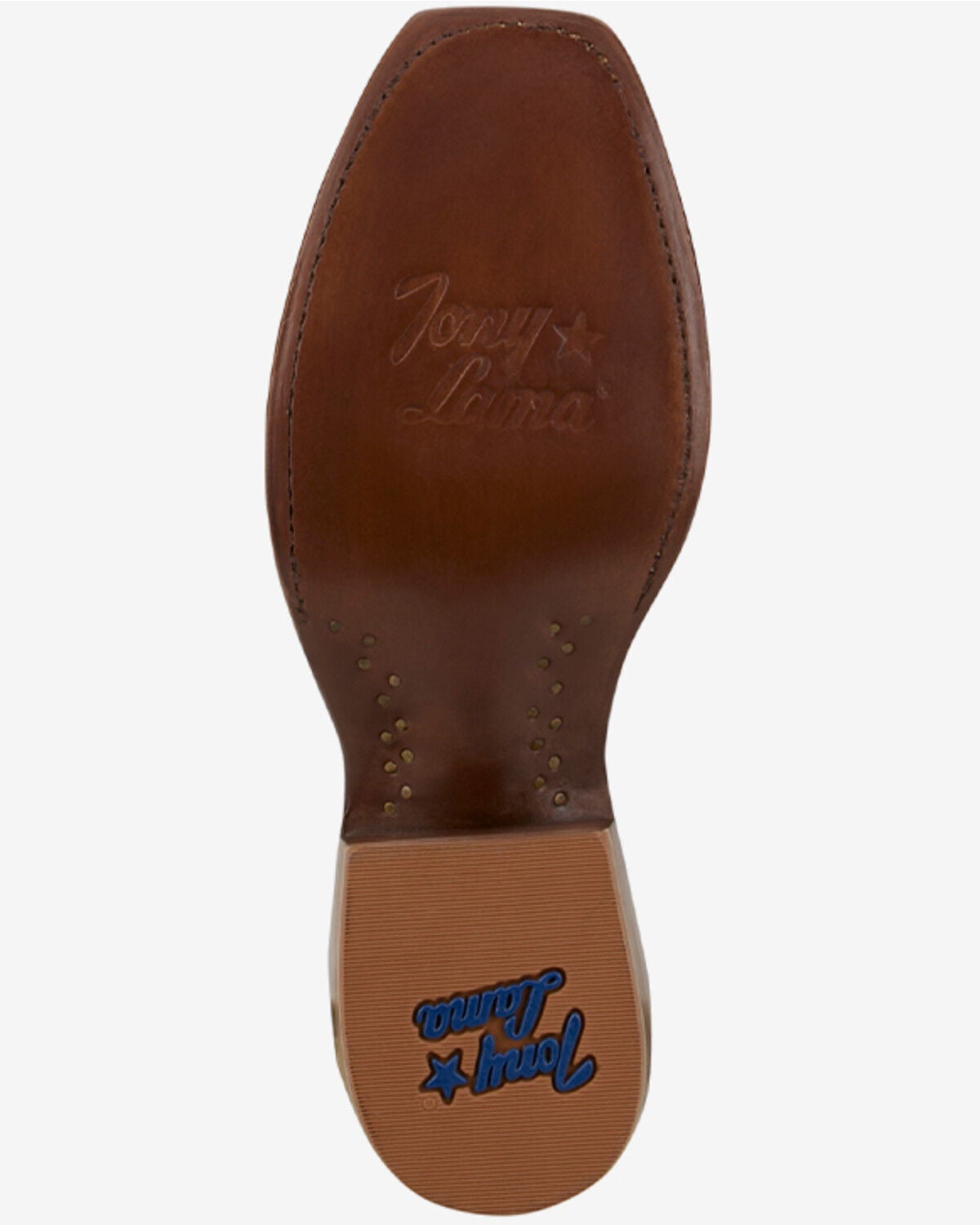 Image #6 - Tony Lama Women's Ranchero Exotic Ostrich Western Boots - Square Toe, Cognac, hi-res