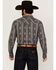 Image #4 - Cody James Men's Voyager Southwestern Striped Long Sleeve Snap Western Shirt, Cream, hi-res