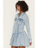 Image #2 - Free People Women's Roadhouse Mini Dress, Light Wash, hi-res