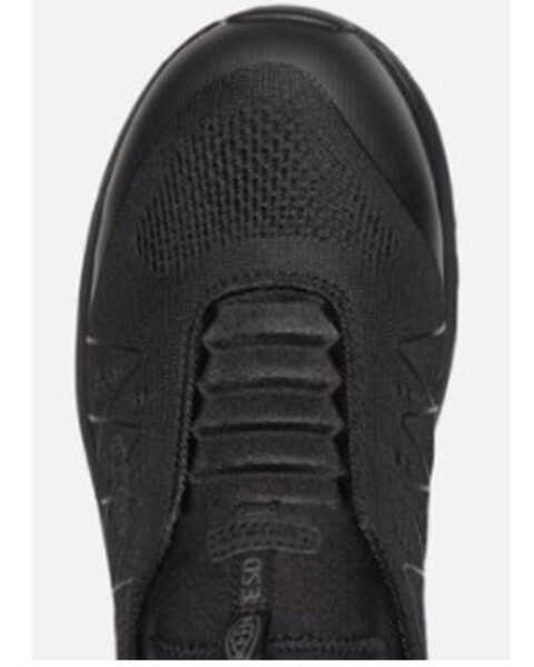 Image #3 - Keen Men's Vista Energy Shift ESD Pull On Work Sneakers - Carbon Toe, Black, hi-res