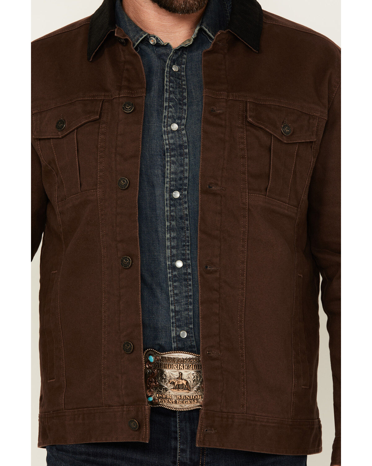 Image #3 - Cody James Men's Ozark 2.0 Rancher Jacket, Brown, hi-res