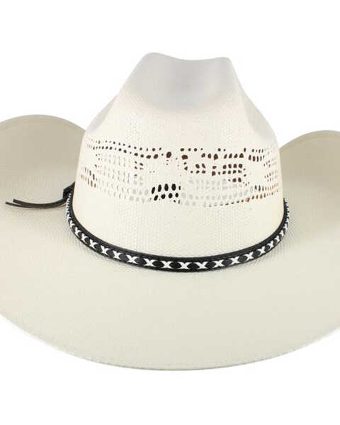 Image #3 - Cody James Bangora Straw Cowboy Hat, Natural, hi-res