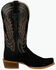 Image #2 - Tony Lama Men's Jax Ranchero Suede Western Boots - Square Toe, Black, hi-res