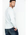 Carhartt Men's FR Solid Long Sleeve Work Henley Shirt - Big & Tall, Lt Grey, hi-res