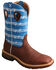 Twisted X Men's CellStretch Western Work Boots - Alloy Toe, Burgundy, hi-res