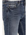 Image #2 - Brothers and Sons Men's Wilder Wash Stretch Slim Tapered Jeans, Dark Medium Wash, hi-res