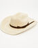 Image #1 - Cody James Infant Boys' Straw Cowboy Hat, Natural, hi-res