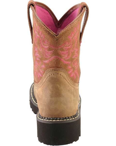 Image #14 - Ariat Women's Fatbaby Bomber Western Boots - Round Toe, Brown, hi-res