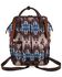 Image #3 - Wrangler Women's Southwestern Print Diaper Bag, Coffee, hi-res
