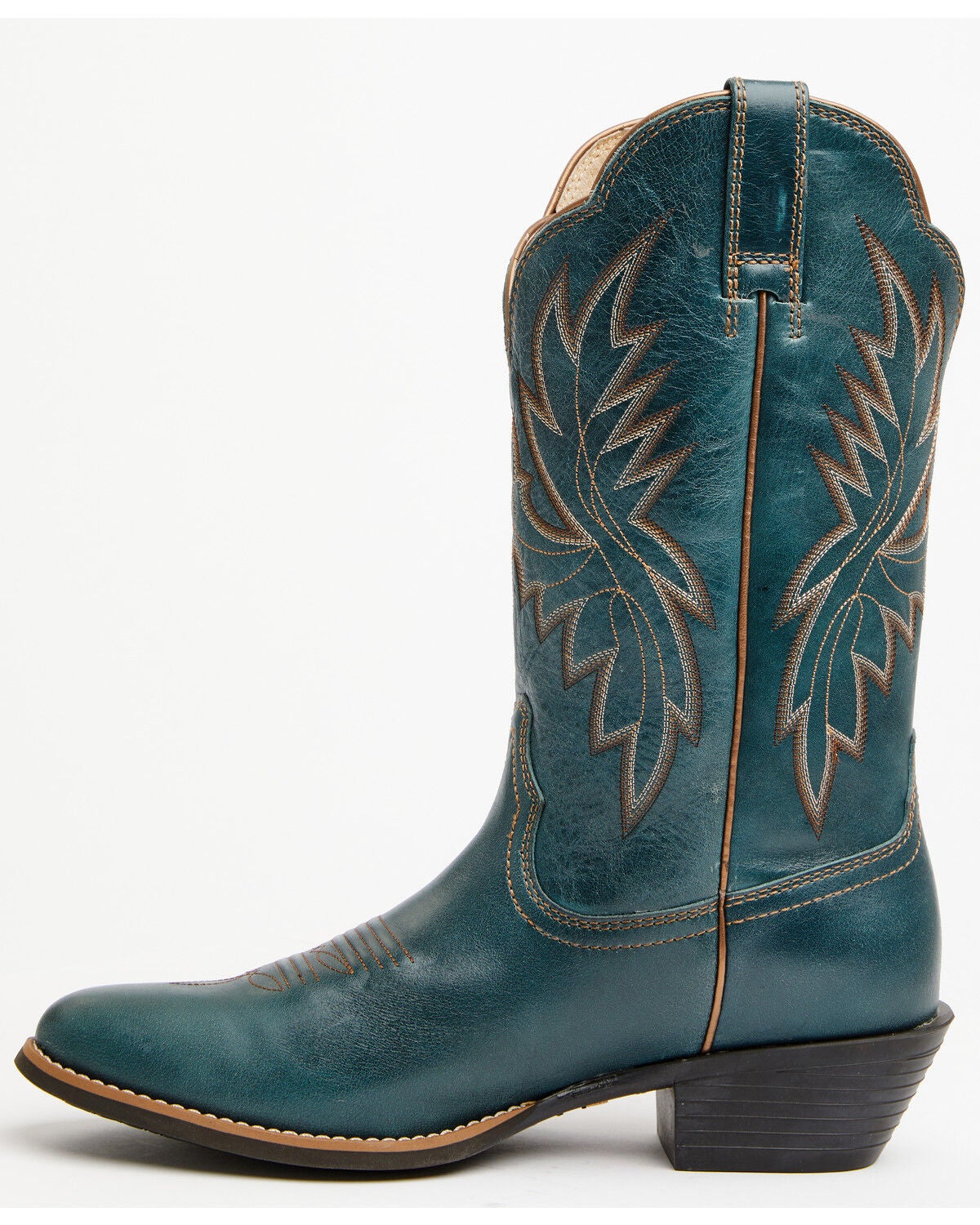 Image #3 - Shyanne Women's Remi Performance Western Boots - Round Toe, Teal, hi-res