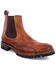 Image #1 - Bed Stu Men's Brady Trek Chelsea Ankle Boots - Round Toe, Cognac, hi-res