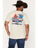 Image #1 - Americana Men's Ford Built Tough Short Sleeve Graphic T-Shirt - Big, Sand, hi-res