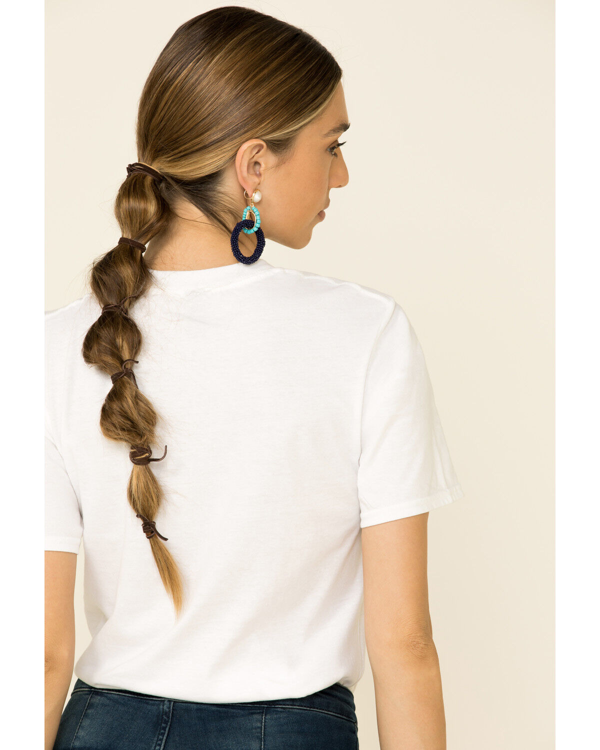 Image #5 - Country Deep Women's You're My Ride Or Die Graphic Tee, White, hi-res