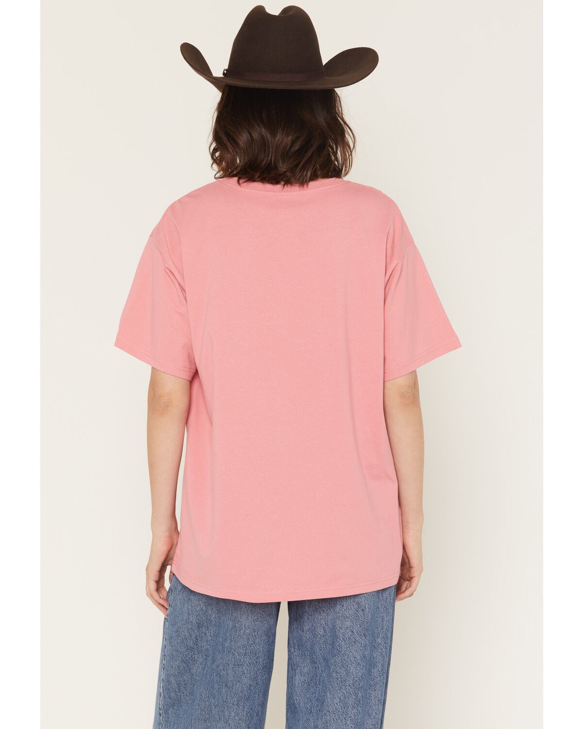 Image #4 - Wrangler Retro Women's Buckin' Short Sleeve Graphic Tee, Pink, hi-res