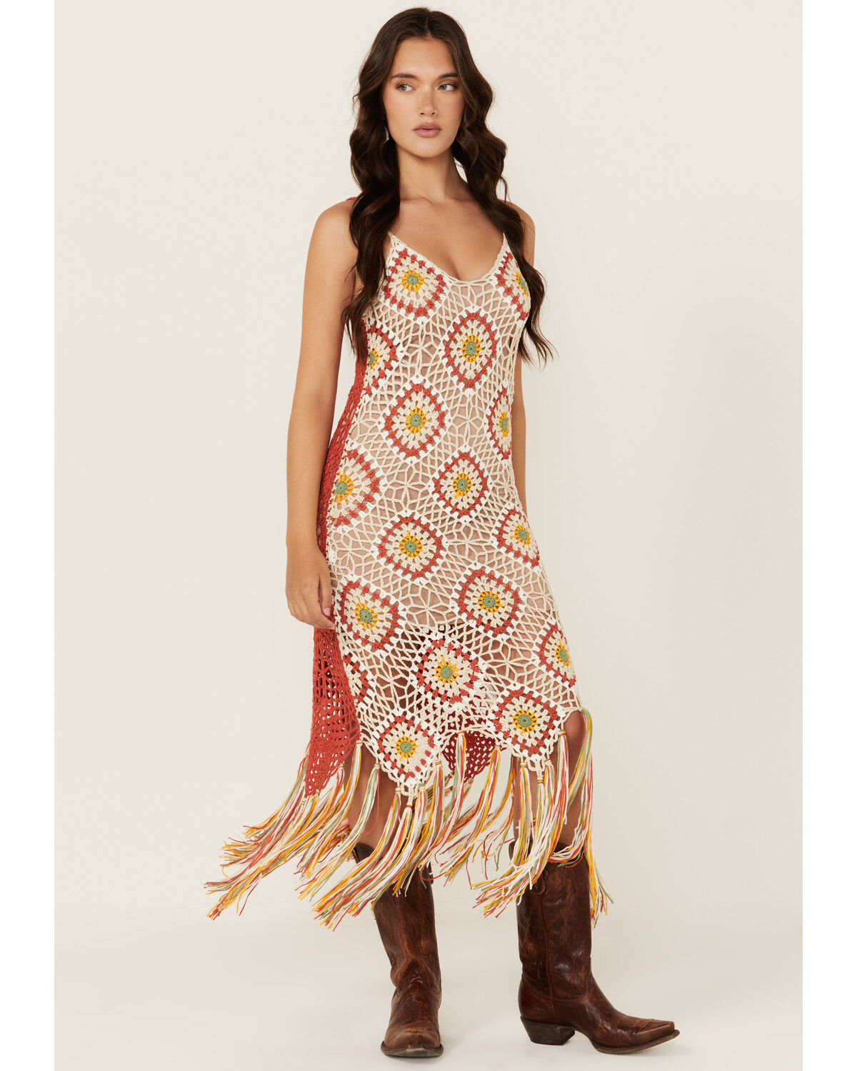 Image #1 - Miss Me Women's Crochet Mini Dress, , hi-res