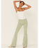 Free People Women's Pull On Corduroy Flare Jeans, , hi-res