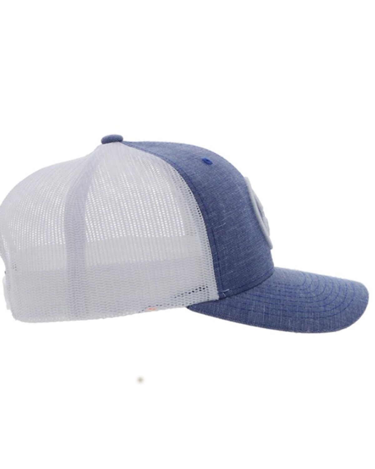 Image #4 - Hooey Men's O-Classic Mesh Trucker Cap, Blue, hi-res