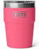Image #1 - YETI Rambler® MagSlider Lid™ 16oz Stackable Tumbler, Bright Pink, hi-res