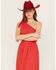 Image #2 - Show Me Your Mumu Women's Take Me Out Sleeveless Maxi Dress, Red, hi-res