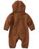 Image #2 - Carhartt Infant Boys' Relaxed Fit Coverall, Brown, hi-res