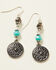 Shyanne Women's Shimmer Concho Tassel Jewelry Set, Silver, hi-res