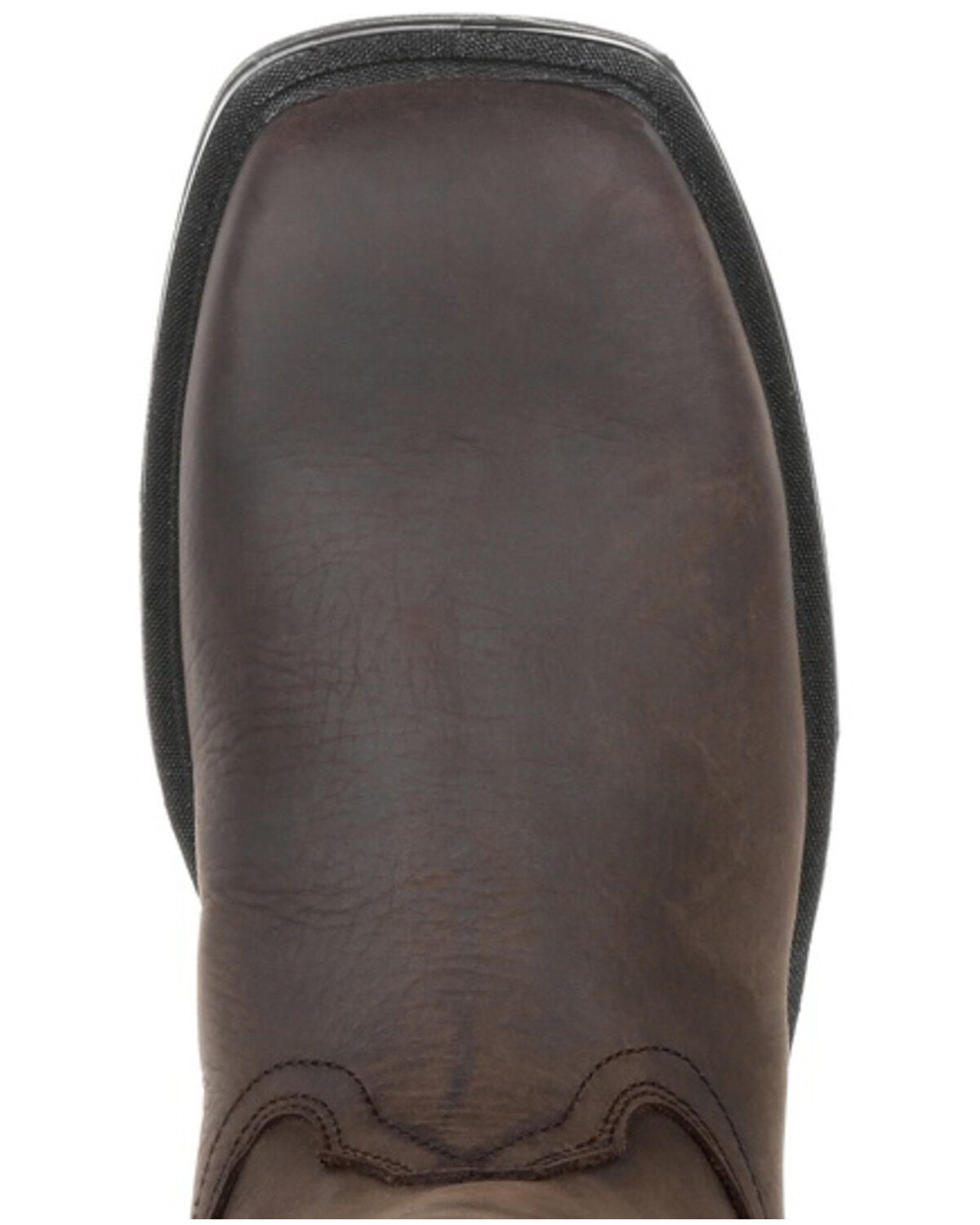 Image #6 - Rocky Men's Worksmart Waterproof Western Work Boots - Composite Toe, , hi-res