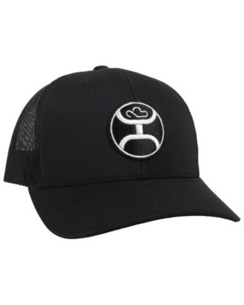 Image #6 - Hooey Men's Primo Logo Trucker Cap , Black, hi-res