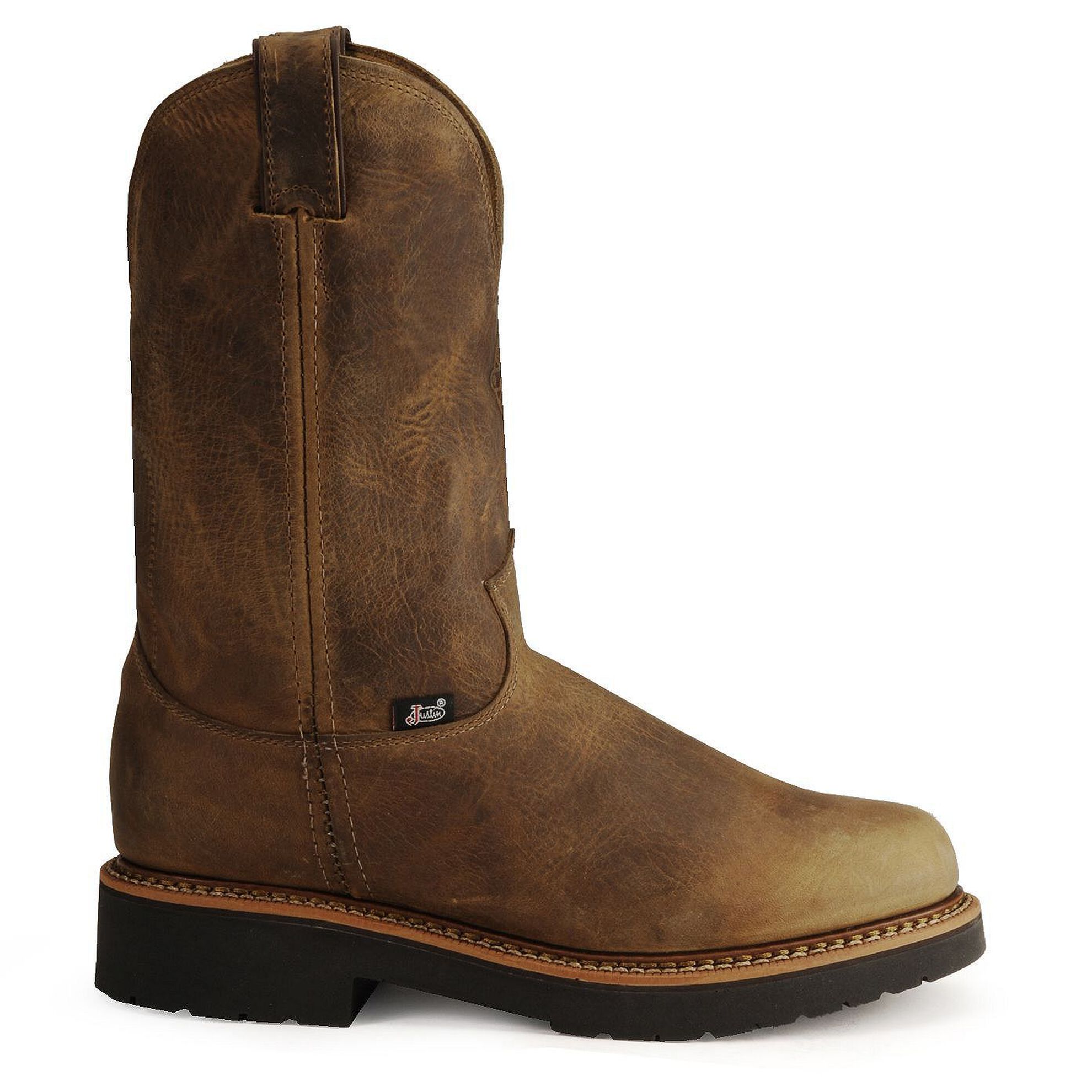 Justin Original Men s Blueprint Wellington Work Boots Tan