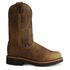 Image #2 - Justin Men's J-Max Blueprint Bay Gaucho EH Pull On Work Boots - Soft Toe, Tan, hi-res