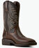 Image #1 - Ariat Men's Ranger Performance Western Boots - Broad Square Toe, Brown, hi-res