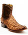 Image #1 - Corral Men's Exotic Pirarucu Western Ankle Boots - Snip Toe, Cognac, hi-res